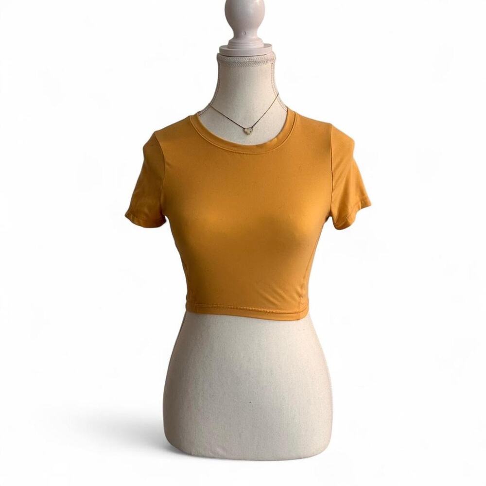 Pacsun L.A. Hearts Active wear Starburst Creamy Orange Butter Soft Align Size XS